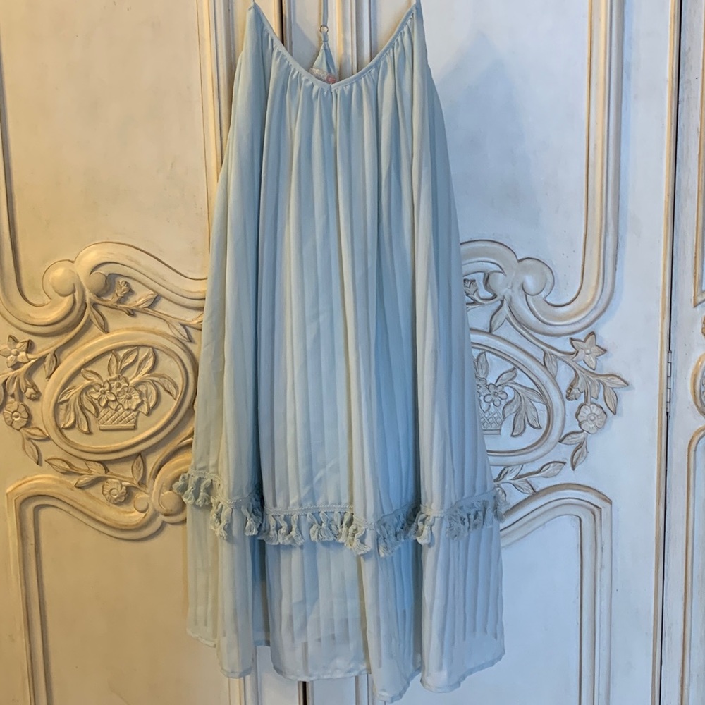 Gianni Bini light blue dress. L. NWT.